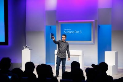 Panos Panay at Surface Pro 3 Event