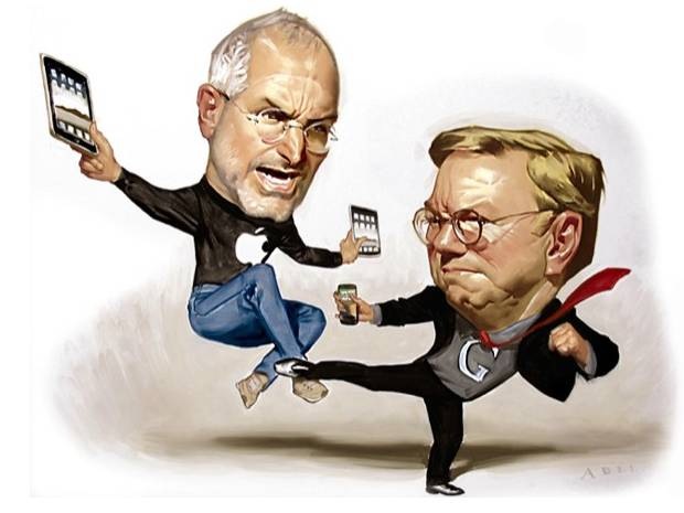 Steve-Jobs-Fights-Eric-Schmidt-War