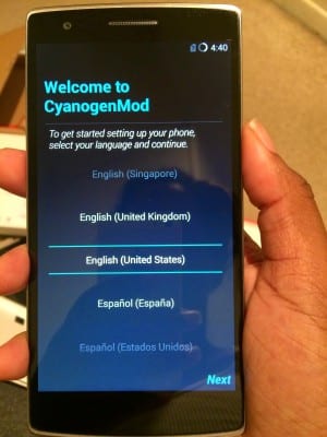 Welcome to Cyanogenmod! 