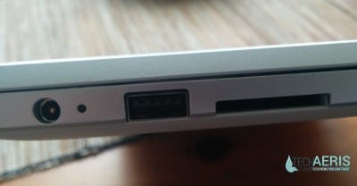 Toshiba Chromebook 2 Ports Left
