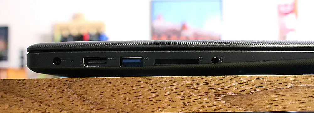Lenovo 100S Chromebook ports