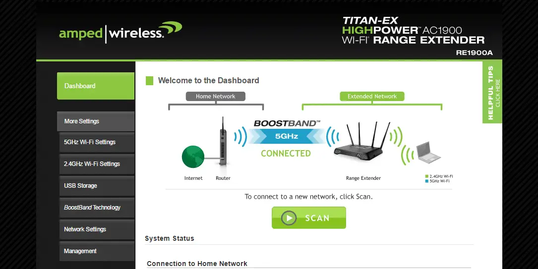 Amped-Wireless-TITAN-EX-Dashboard