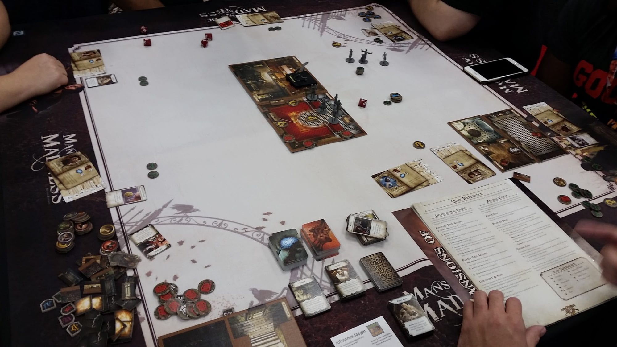 Mansions of Madness board