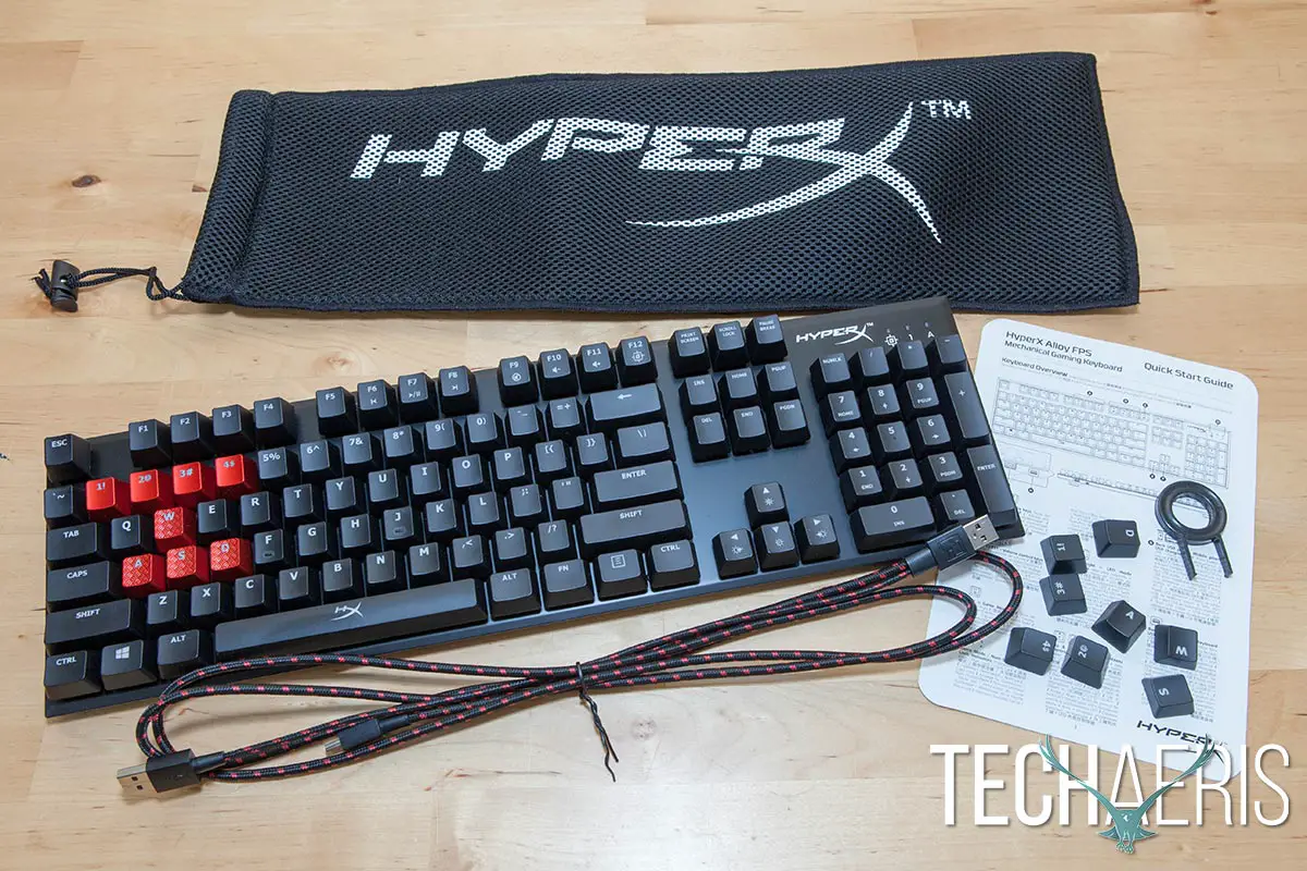 imply Hearing impaired town HyperX Alloy FPS review: A simple, compact Cherry MX Blue mechanical gaming  keyboard