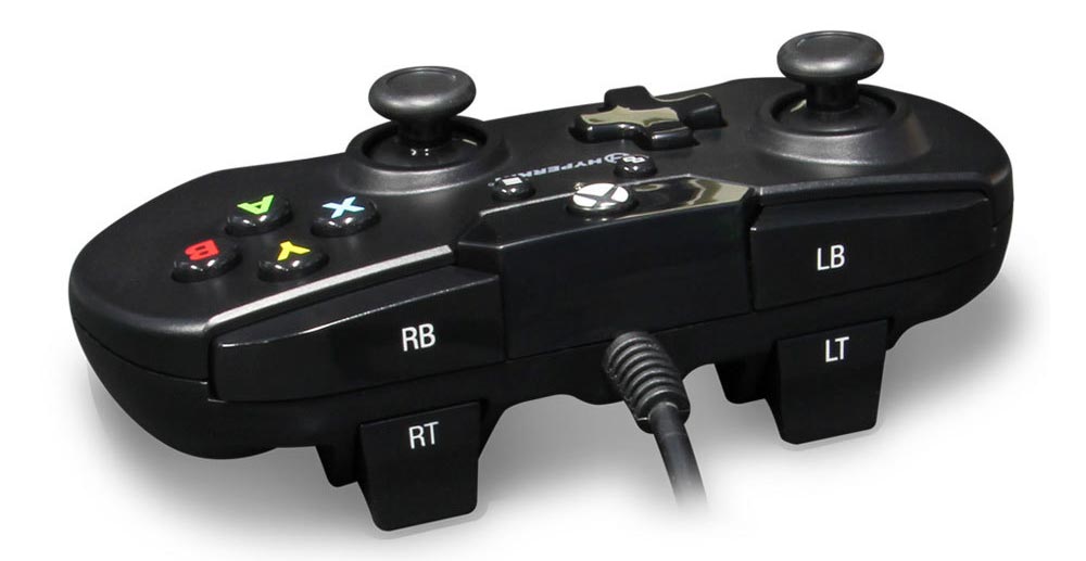 Hyperkin-X91-retro-xbox-one-controller-black