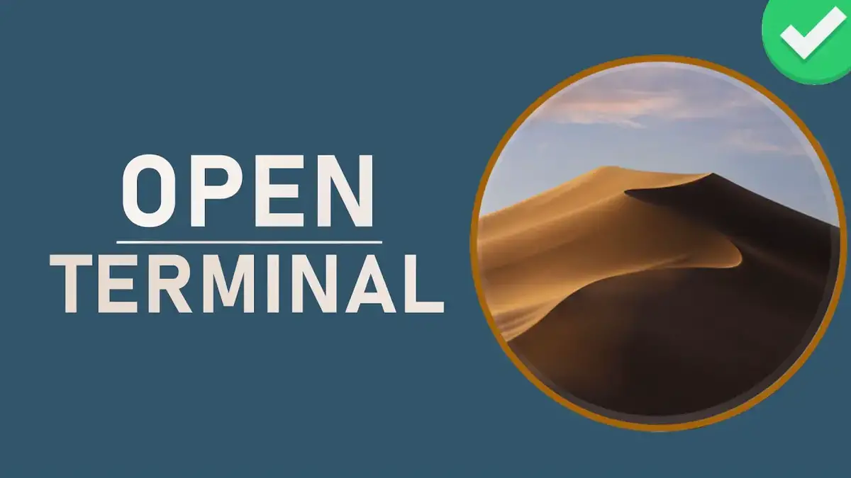 'Video thumbnail for How to Open Terminal on Mac OS Mojave'