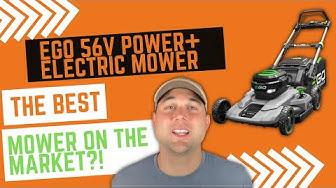'Video thumbnail for EGO POWER+ 56V Brushless Mower Review: 2022'