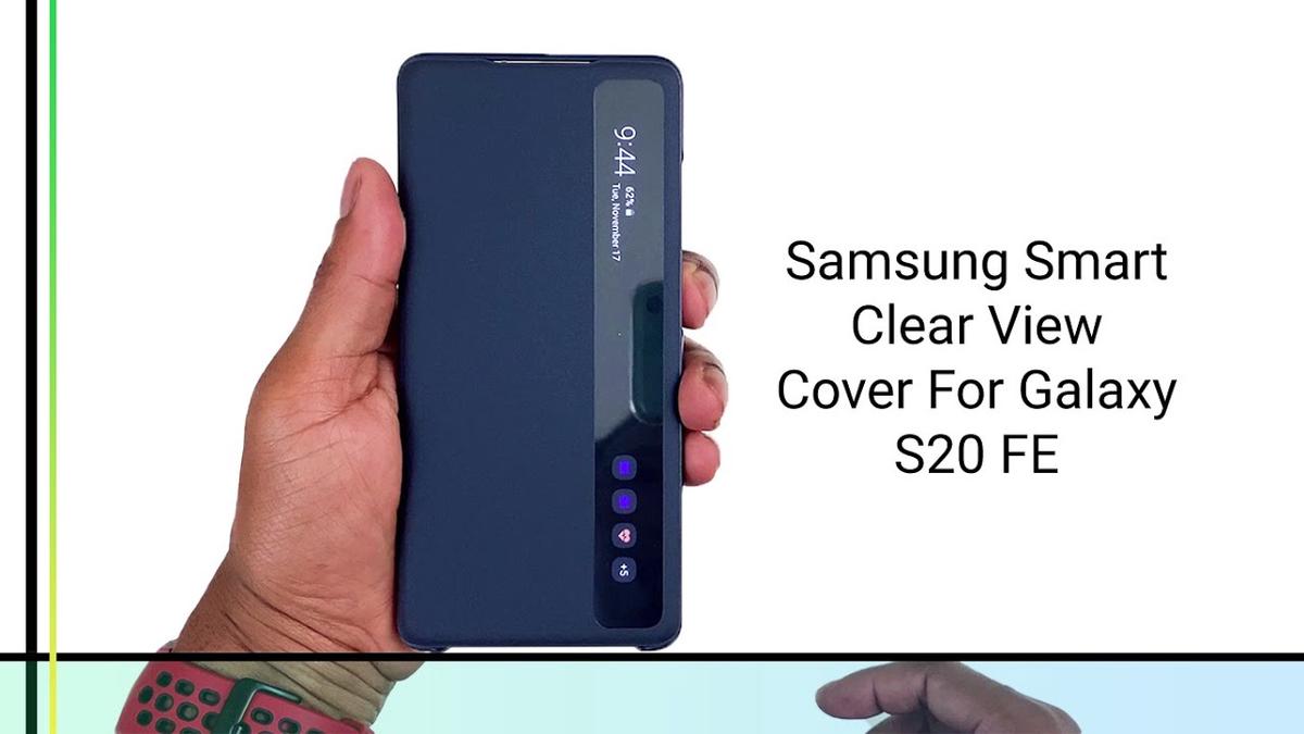 'Video thumbnail for Samsung Smart (Flip) Clear View Cover for Galaxy S20 FE Review - is it worth it?'
