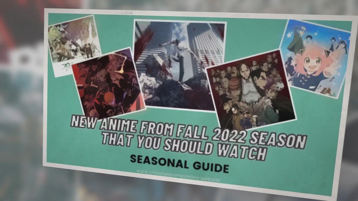 'Video thumbnail for Top Anime That You Watch from Fall 2022 Lineup'