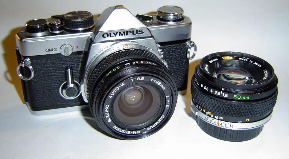 Photographic Fotocamera Olympus om2 del 1975