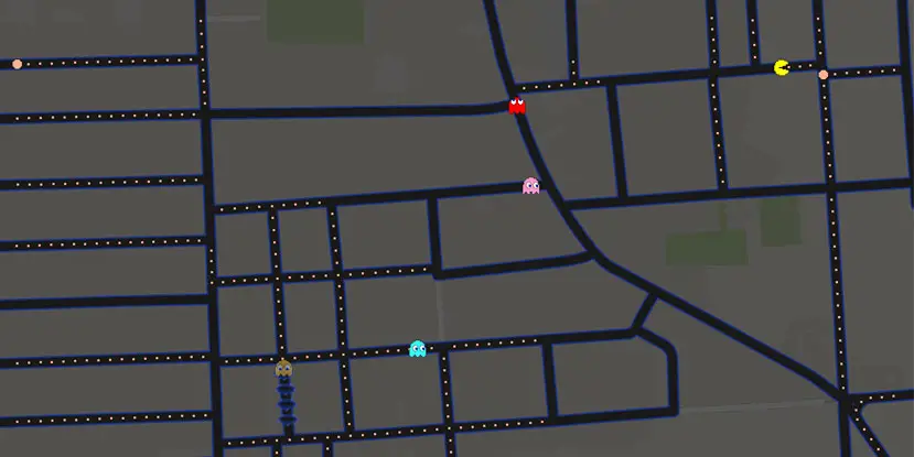 PAC-MAN-Google-Maps