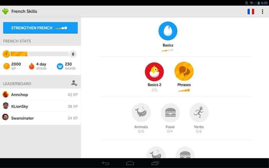 Duolingo-screenshot