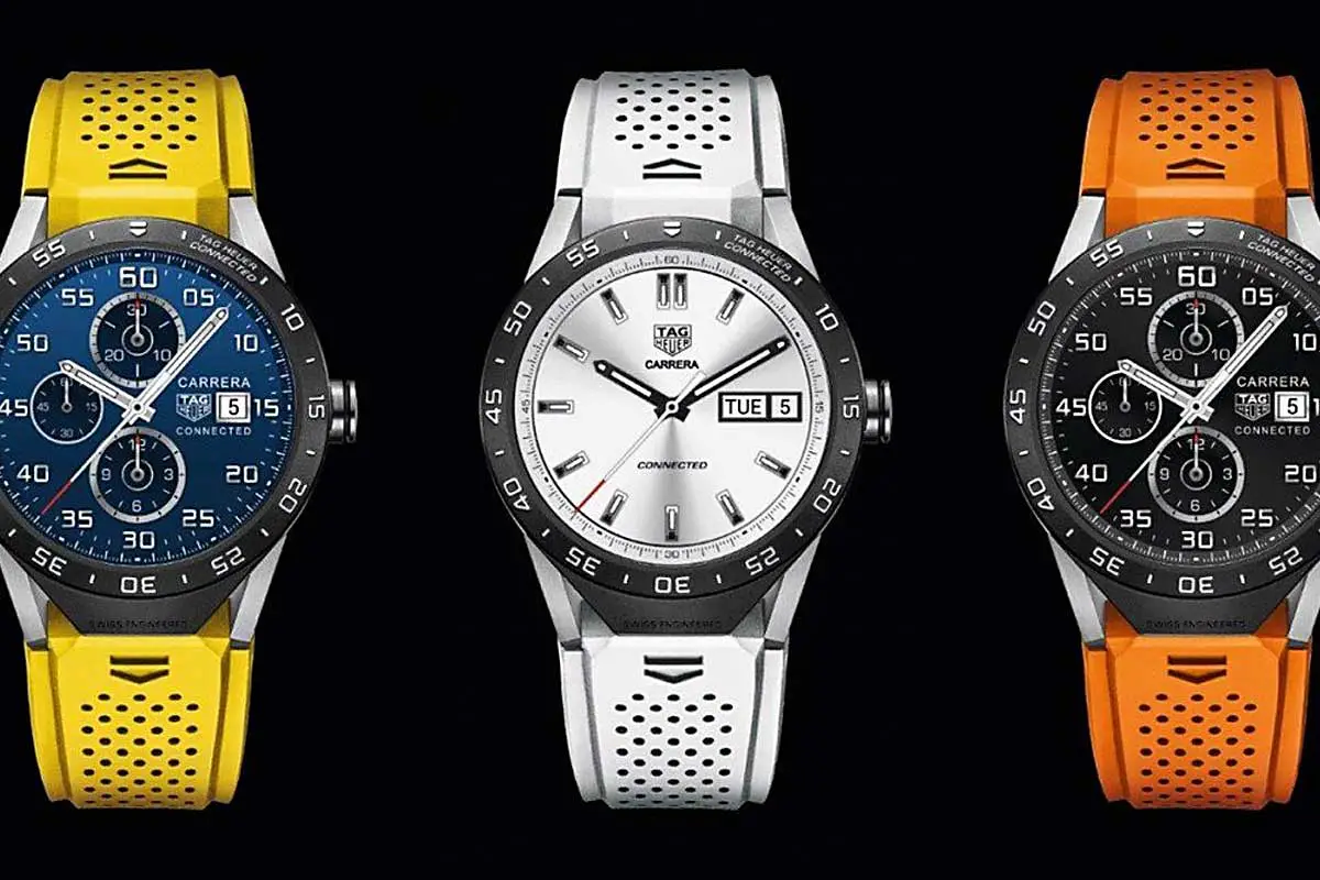 Tag Heuer Launches Its First Android Wear Watch The Tag Heuer Connected 
