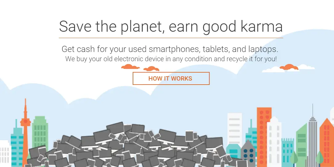Karma Recycling is helping with cellphones in India./
