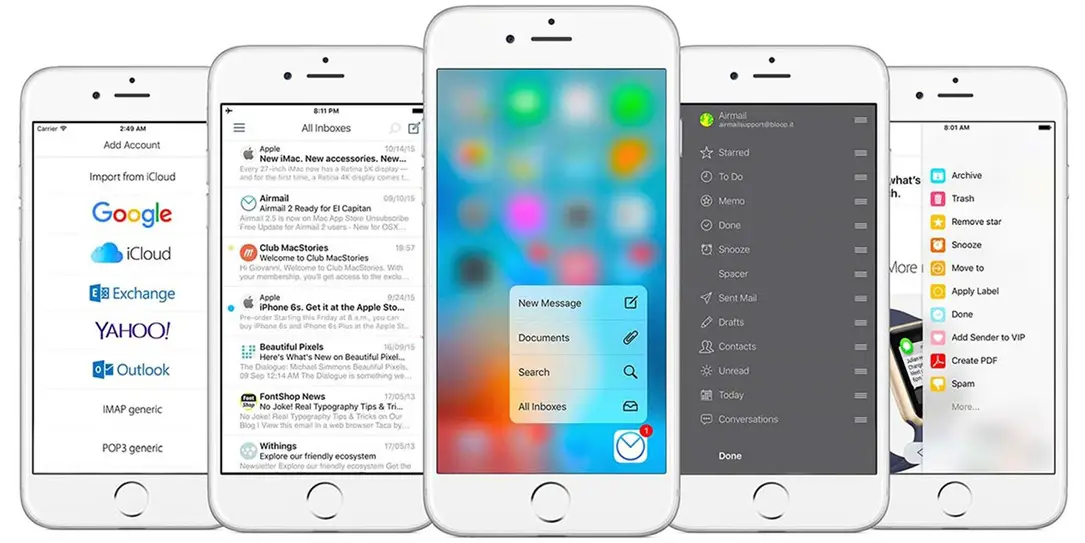 Airmail for iOS now available.