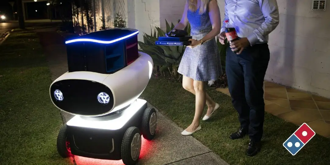 Pizza delivery robots