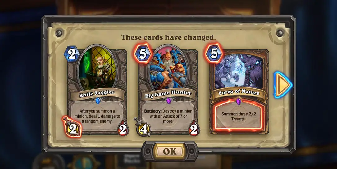 Hearthstone-patch-card-changes