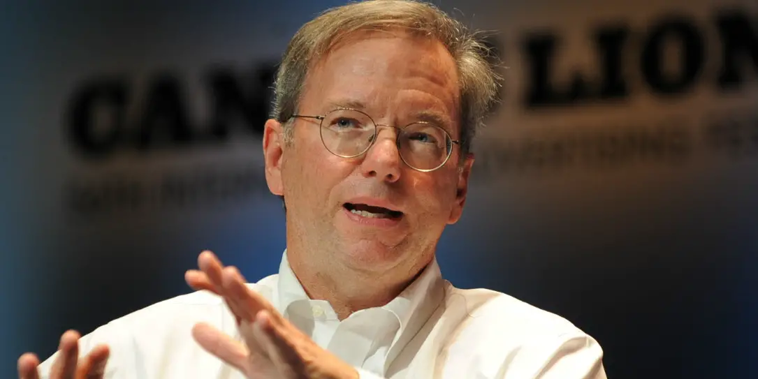 Eric Schmidt is the former CEO of Google.