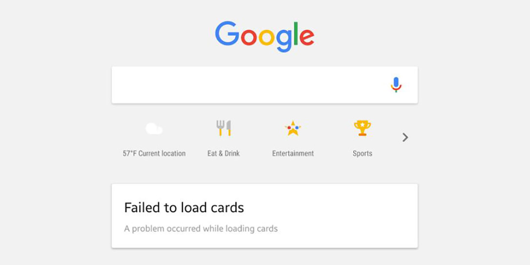 failed to load cards