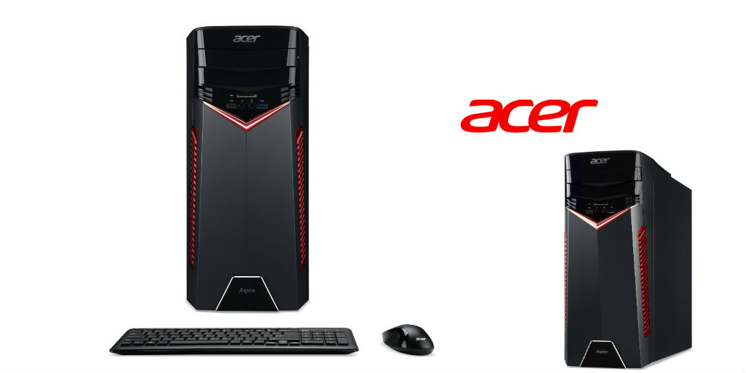 Pub Formålet kom sammen The Acer Aspire GX-281 aims to be a budget-friendly gaming rig