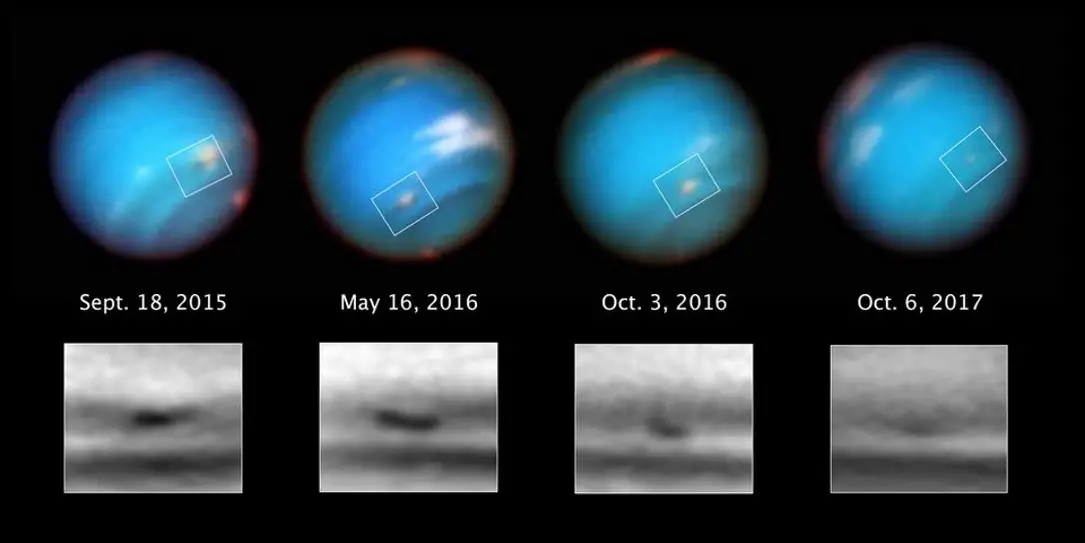 NASA Neptune Storm