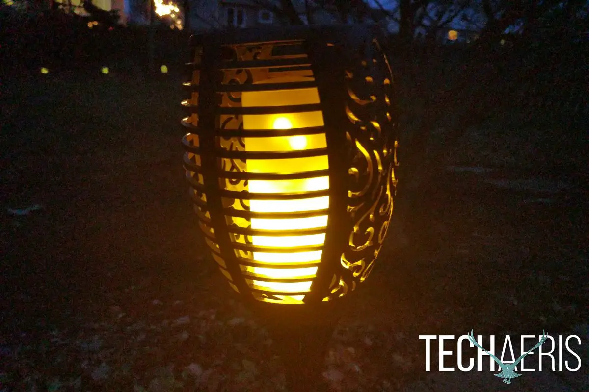 oxyled solar torch lights