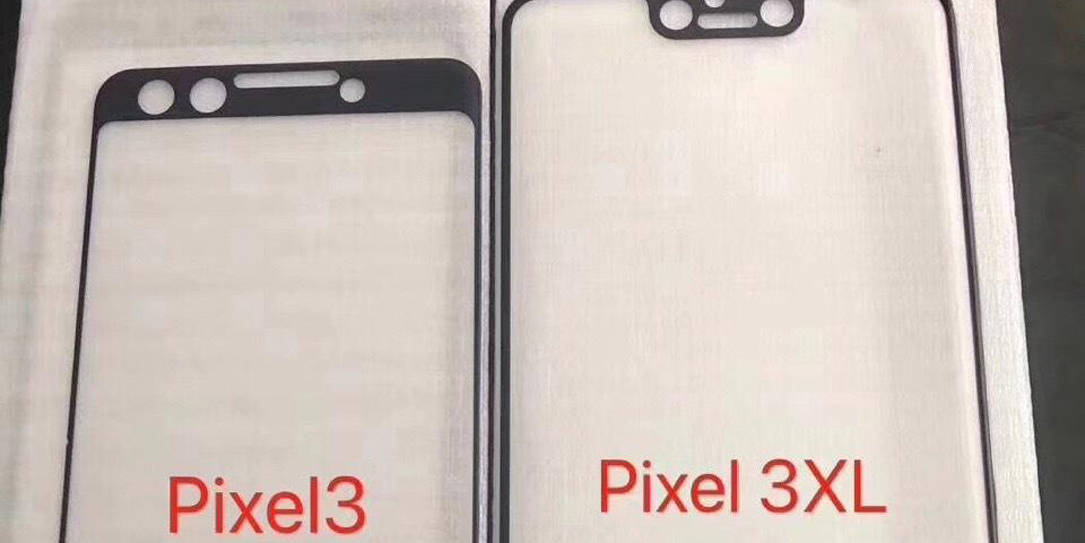 Google's Pixel 3 and Pixel 3 XL screen protectors leak.