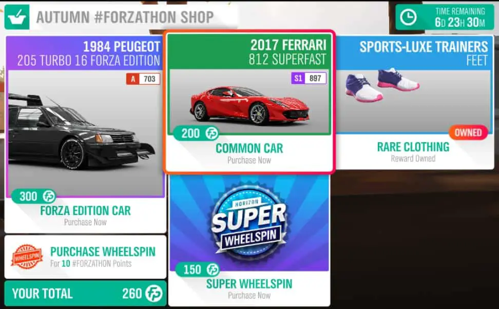 Forza-Horizon-4-Forzathon-October-4-Forzathon-Shop