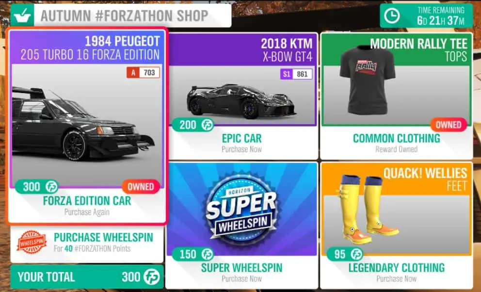 Forza-Horizon-4-Forzathon-November-29-Autumn-Forzathon-Shop