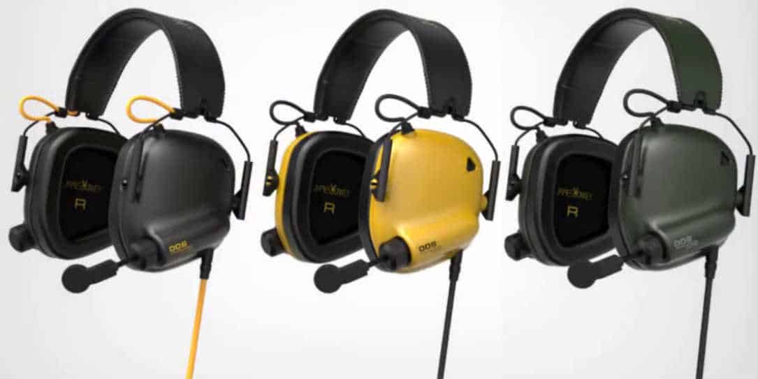 Premium Deluxe Cloth Ear Covers Pads Pilot Aviation Gaming Headset Headphones 2P 