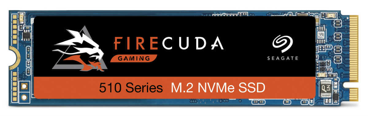 The FireCuda 510 Series M.2 NVMe SSD.