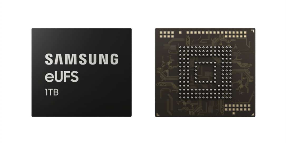 Samsung eUFS 1TB chip