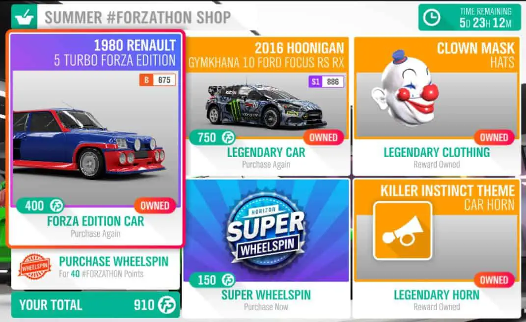 Forza-Horizon-4-Forzathon-February-14-Summer-Forzathon-Shop