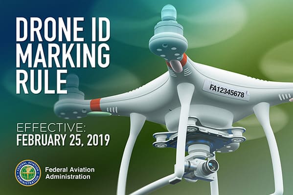 drone ID marking