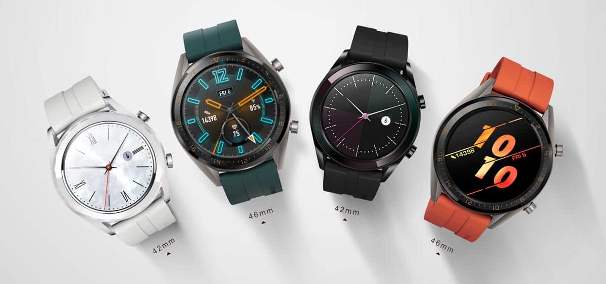 Huawei WATCH GT Active Edition & Elegant Edition smartwatches