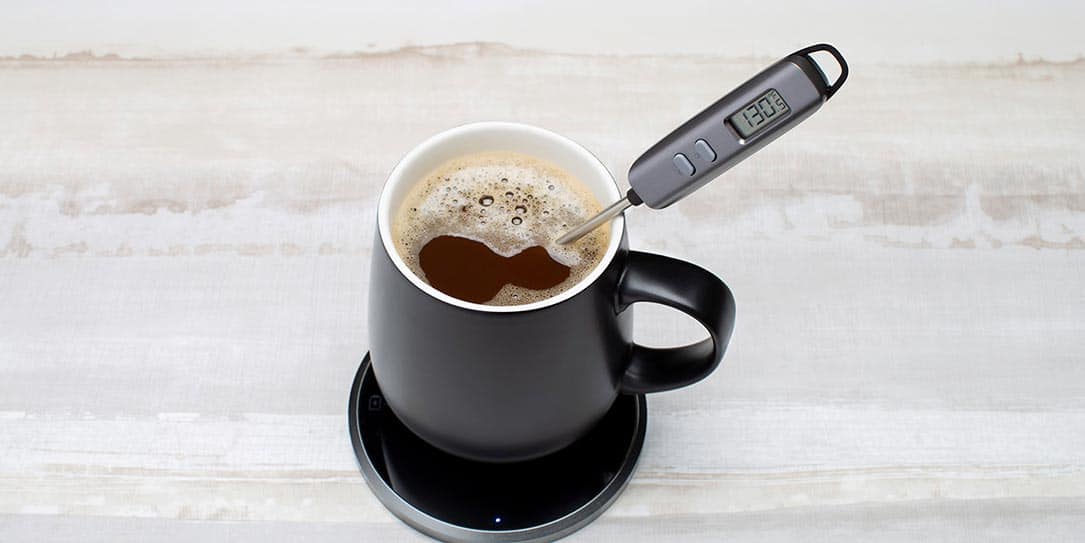 Self-warming coffee mug + brew system + wireless charger hits Kickstarter