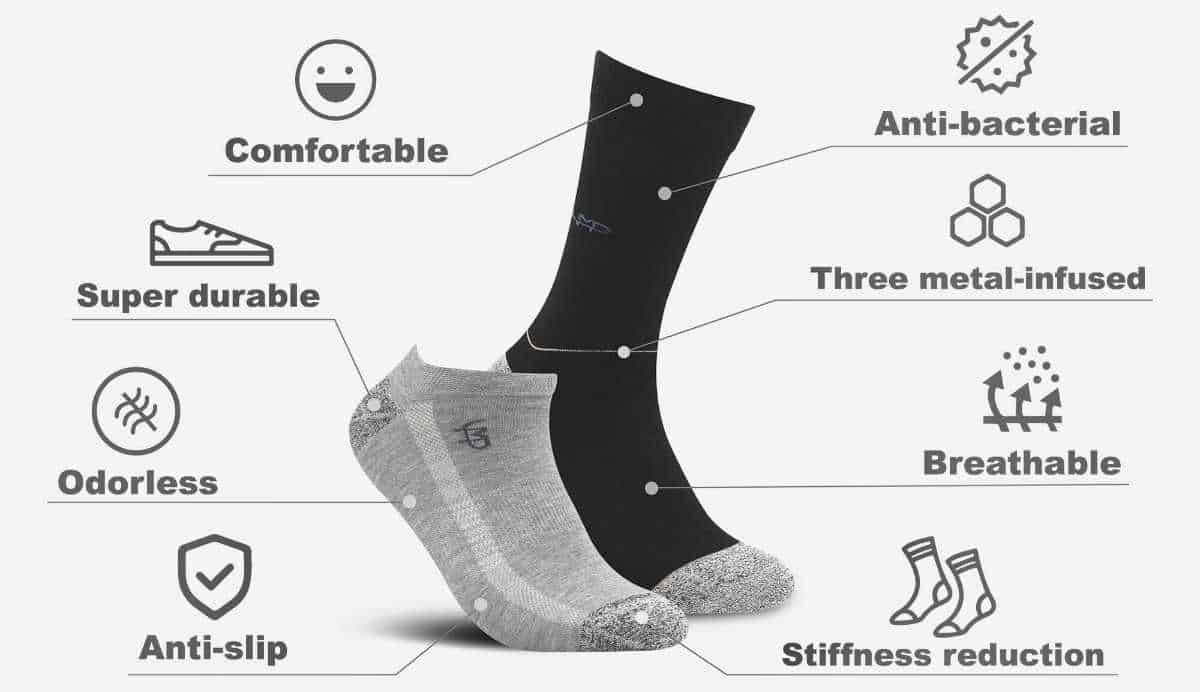 Features of MP Magic Socks.