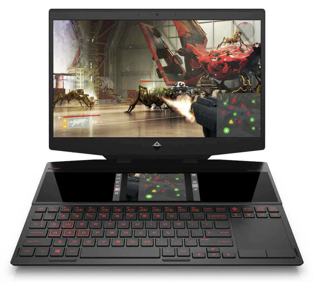 The HP OMEN X 2S gaming laptop.