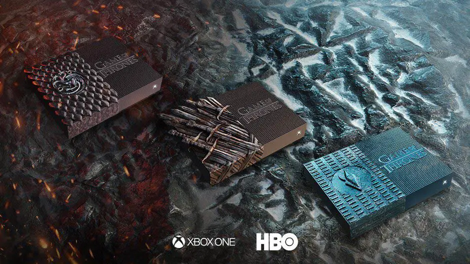 Custom Game of Thrones Xbox One S All-Digital Edition consoles
