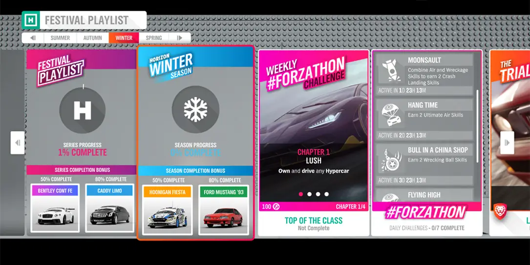 Forza Horizon 4 #Forzathon June 20-27 challenges