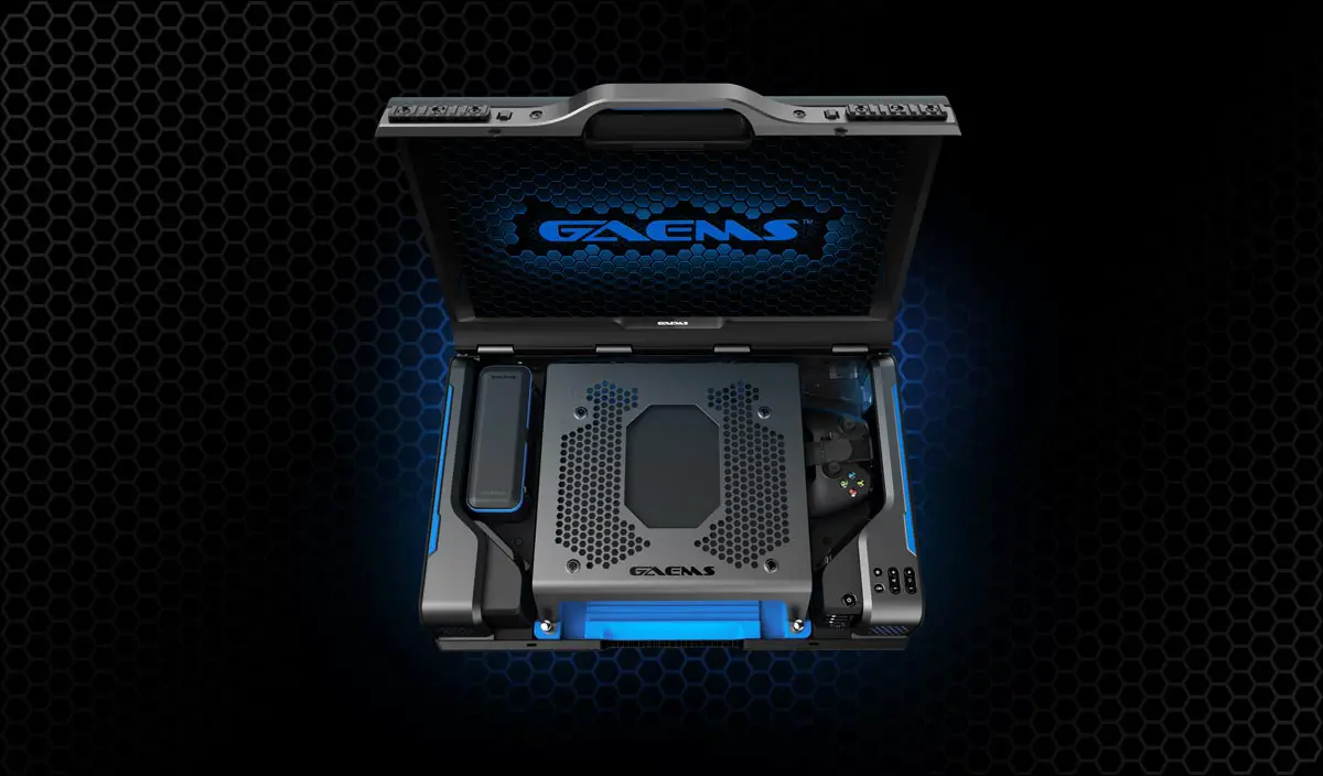 Top view of the GAEMS Guardian Pro XP