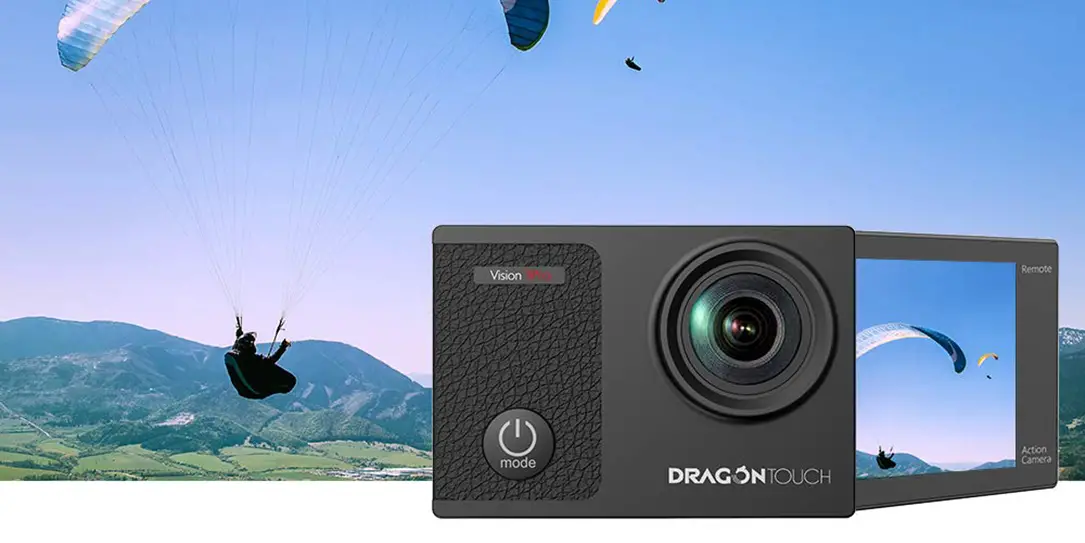 Dragon Touch Vision 3 Pro action camera