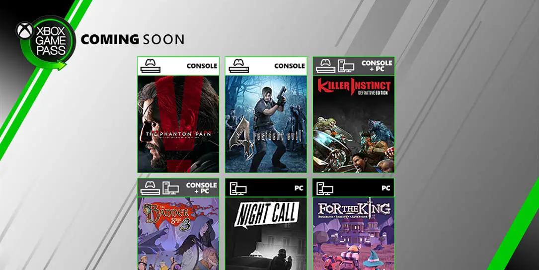 Xbox Game Pass July update