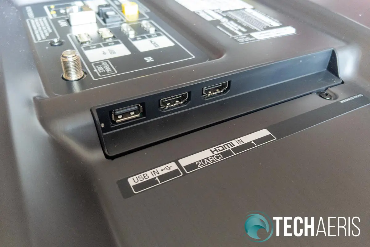The SM8600 also features an HDMI (ARC) port