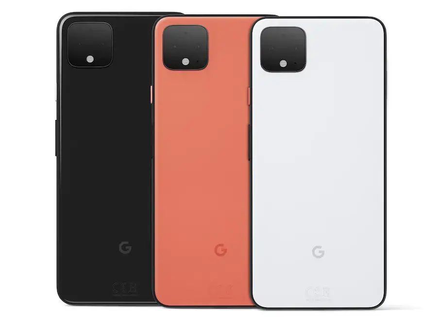 The Google Pixel 4 is available in three colourways