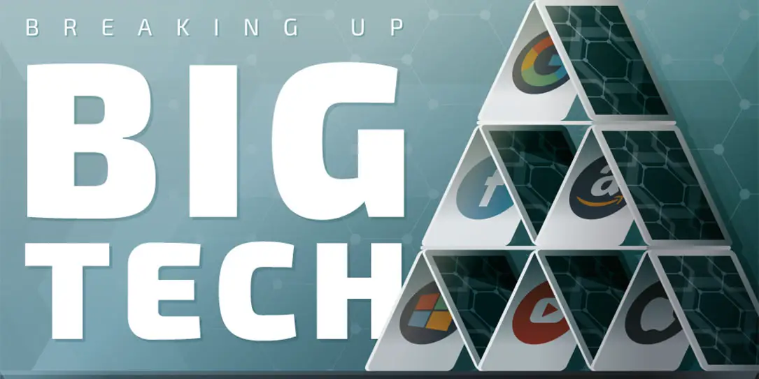 Breaking Up Big Tech Infographic