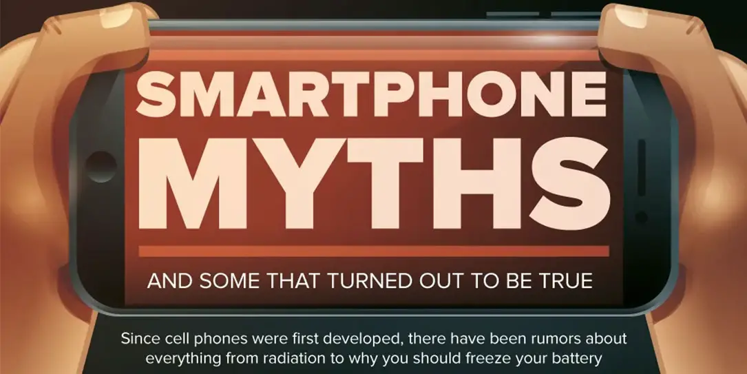 smartphone myths infographic
