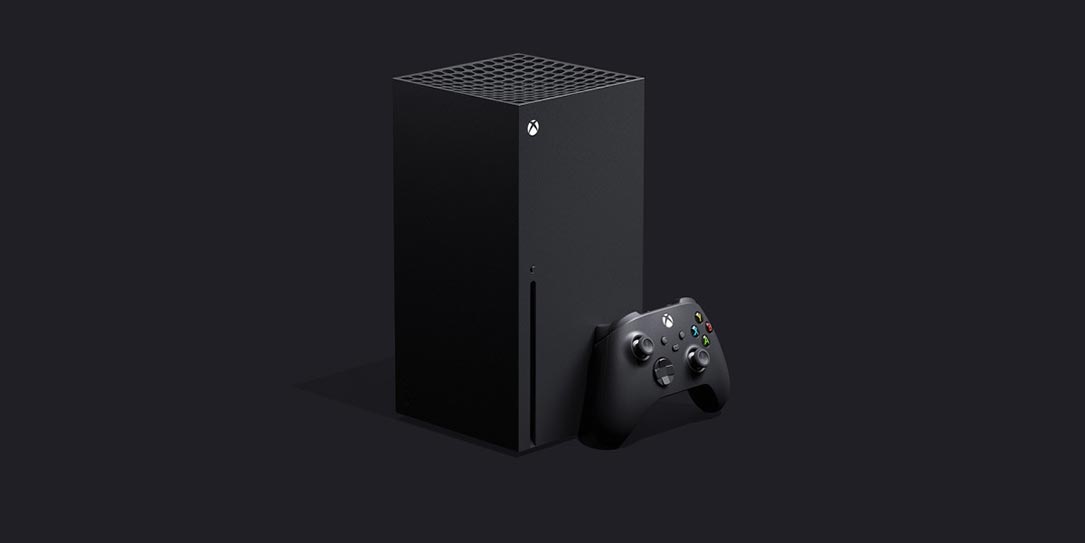 Xbox Series X game console with Xbox Wireless Controller