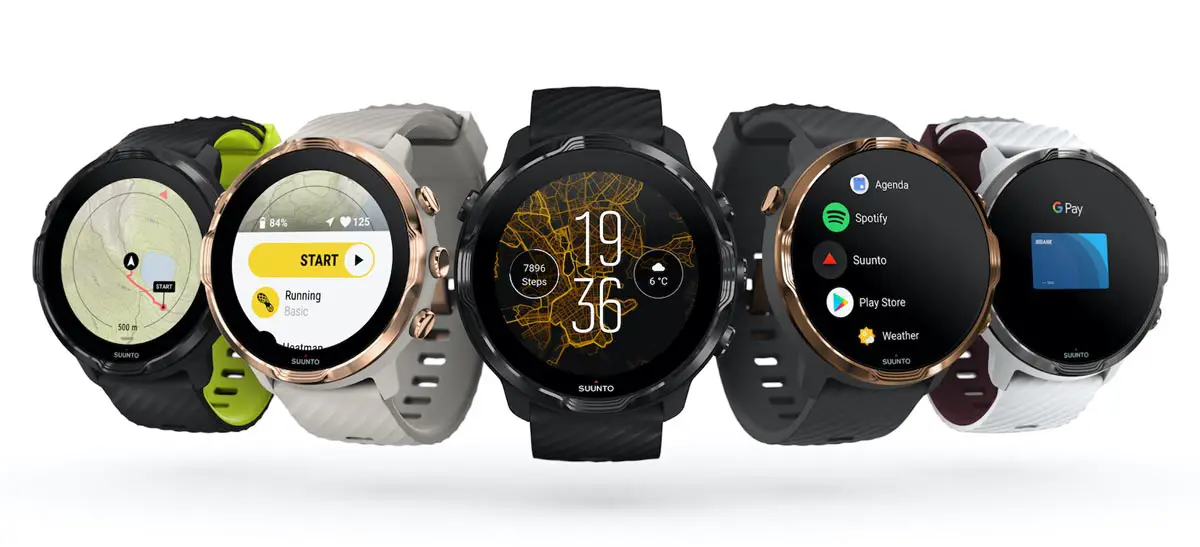The Suunto 7 premium smartwatch collection