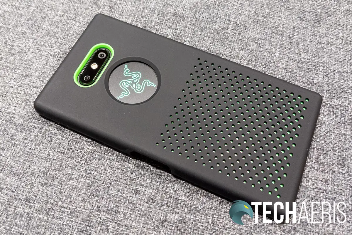 The Razer Arctech Pro smartphone case for Razer Phone 2